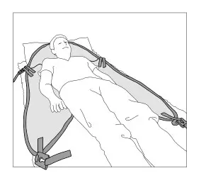 HUMAN CARE 25010C Full Body Sling E-clip Net (10)