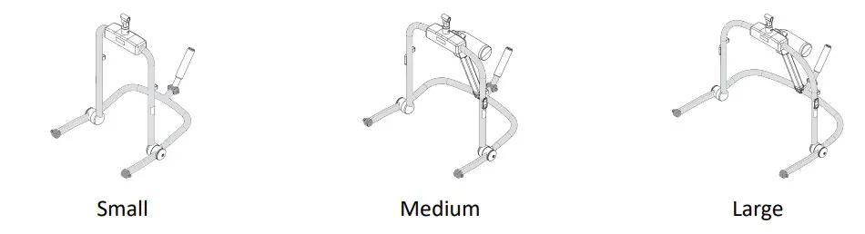 HUMAN CARE 25010C Full Body Sling E-clip Net (7)