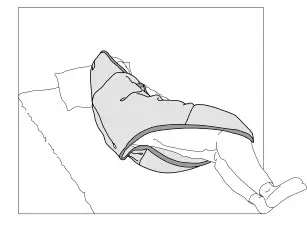 HUMAN CARE 25010C Full Body Sling E-clip Net (9)