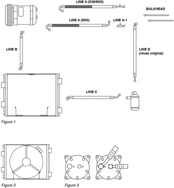 AC Solution BMW E28 Sanden Conversion Kit-FIG2