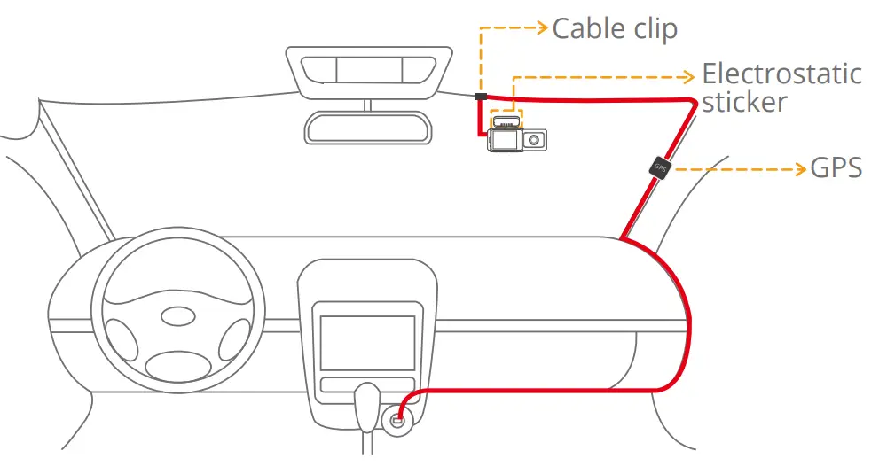 KINGSLIM D6 4K Dual Dash Camera - Fig 7