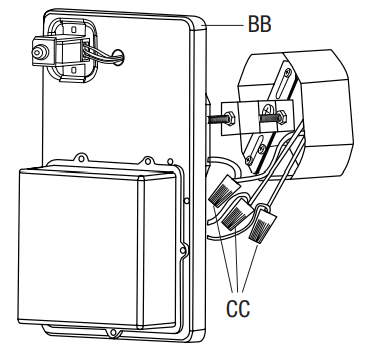 Commercial Electric S10WPK 850 DD BZ HD 10 Inch Daylight Bronze LED Wall Pack Security Light - fig 8