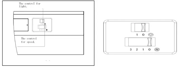 BENCHMARX NBP613NGR Cooker Hood -Toggle switch 