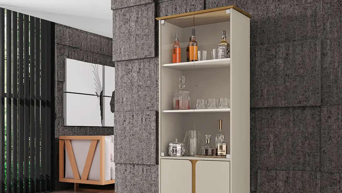 Bechara Madri White Off Cabinets Instruction Manual