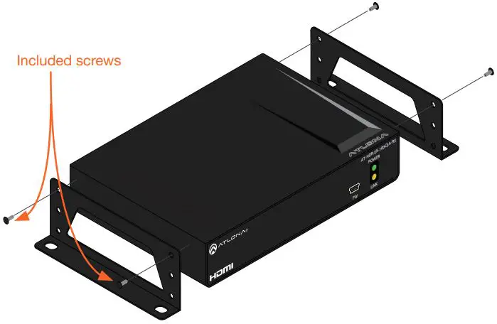 ATLONA AT-HDR-EX-100CEA-RX 4K HDR HDMI Over 100 M HDBaseT RX-FIG4