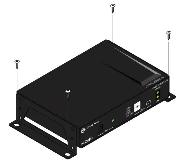 ATLONA AT-HDR-EX-100CEA-RX 4K HDR HDMI Over 100 M HDBaseT RX-FIG5