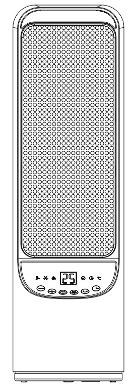 Dimplex 2kW DC Ceramic Tower Heater Electronic Controls DHCERA20E