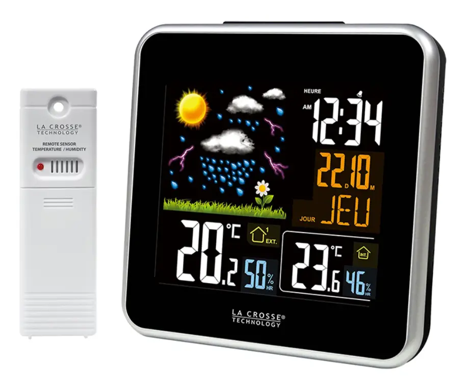 LA CROSSE TECHNOLOGY WS6821A Wireless Color Forecast Station