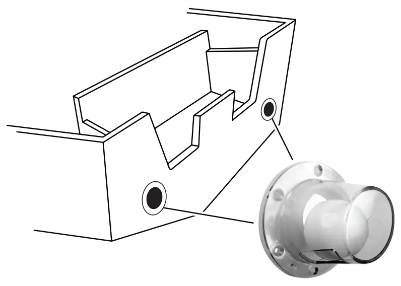 SEACHOICE Scupper Self Bailing Scupper Large Clear