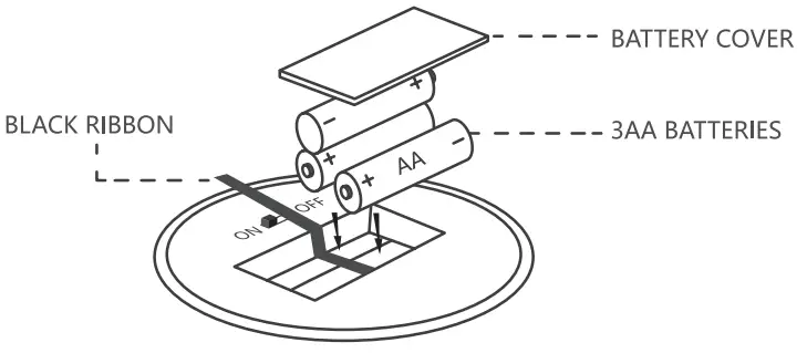 FLINQ FQC8256 Smoked Glass LED Candle - fig1