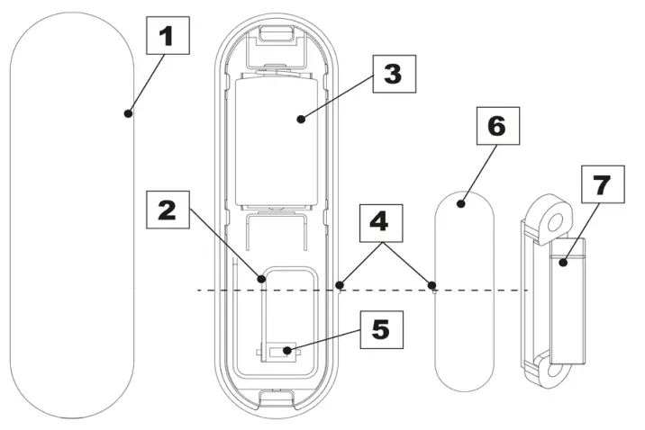 TECH CONTROLLERS EU-C-2N Sensor - control light 3