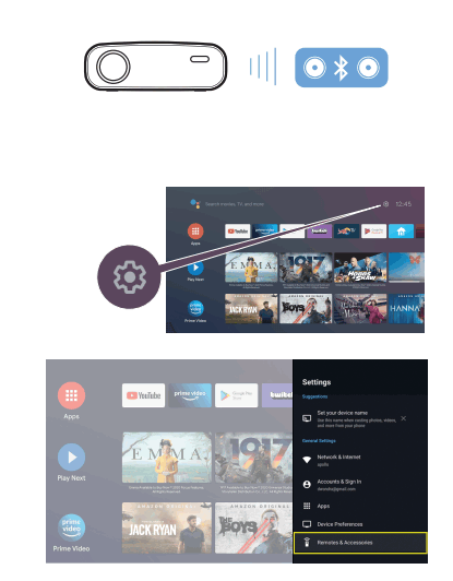 PHILIPS NPX645 NeoPix Ultra 2+ Home Projector - Bluetooth speaker