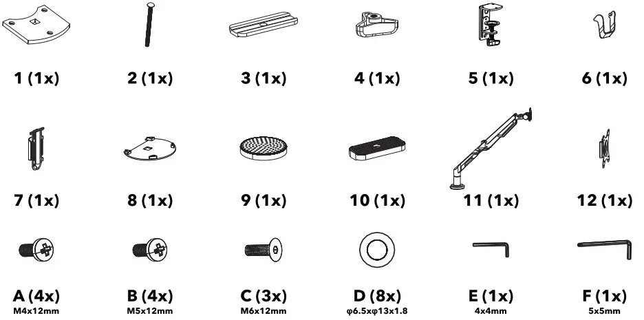 AlzaErgo-APW-EGARS310-S310-Streamline-Monitor-Holder-FIG-1