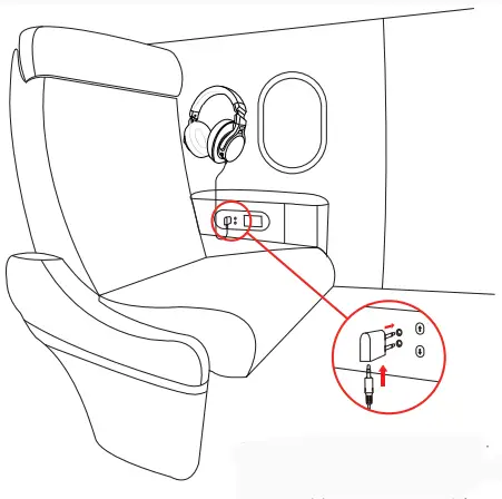 Srhythm NC75 Pro ANC Headphones Bluetooth 5.0- Airplane Adaptor Connection