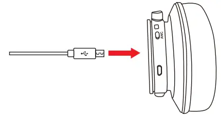 Srhythm NC75 Pro ANC Headphones Bluetooth 5.0- Charging