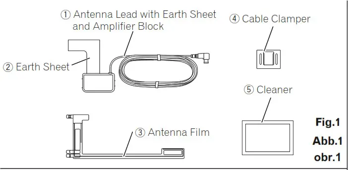Pioneer AN-DAB1 Glass Mount DAB Car - Product Overview 1