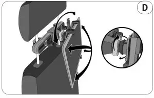hama 108369 Universal Headrest Holder - FIG3