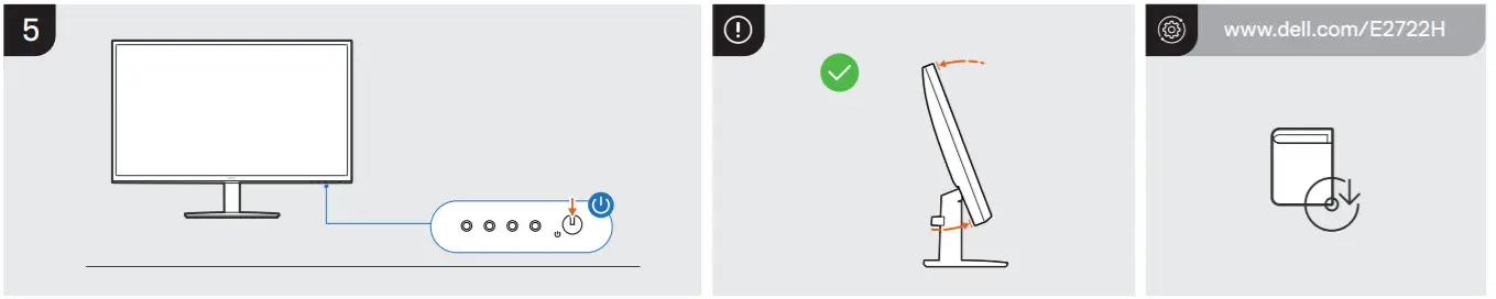 DELL E2722H 27 inch Monitor -FIGUER 3