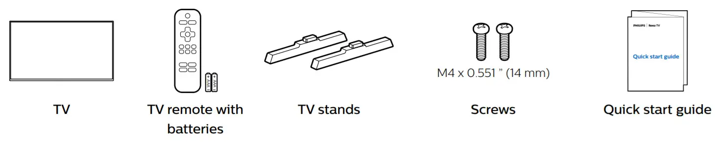 PHILIPS 24PFL4764 23.6 Inch HD LED Roku TV -figure 2