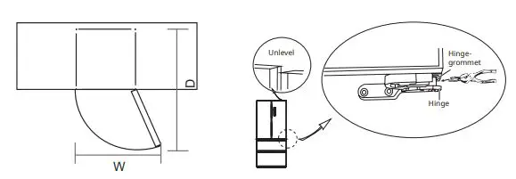 IKEA VINTERKALL 700 French Door Fridge Freezer fig 1