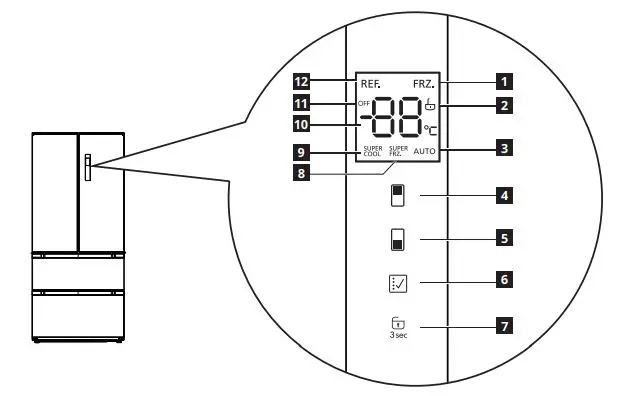 IKEA VINTERKALL 700 French Door Fridge Freezer fig 5