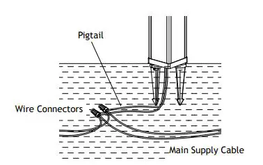 VOLT VPL-1019-26-4-BBZ Decorative Leaf Steel Bollard Panel (Bronze) fig 7