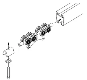 Trolley installation
