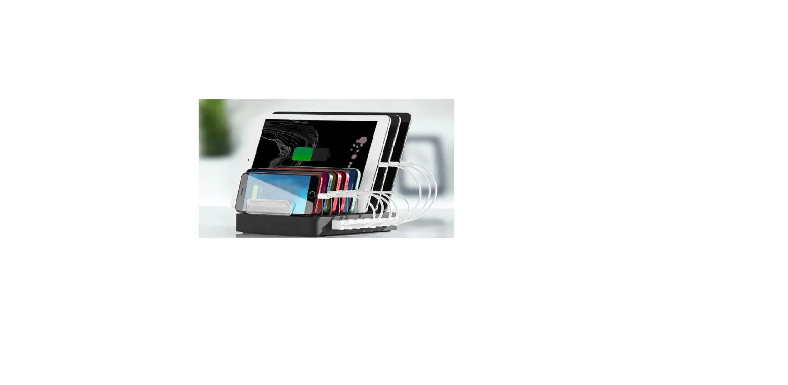 Sharper Image Dual Smartphone Charging Station User Manual