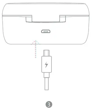 digitech AA2147 True Wireless Stereo Earbuds-Electric indicator