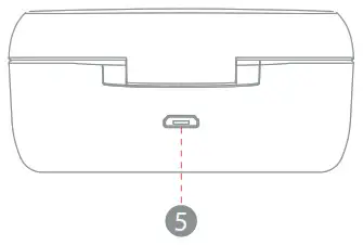 digitech AA2147 True Wireless Stereo Earbuds- Micro USB