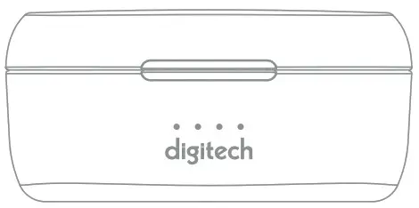 digitech AA2147 True Wireless Stereo Earbuds