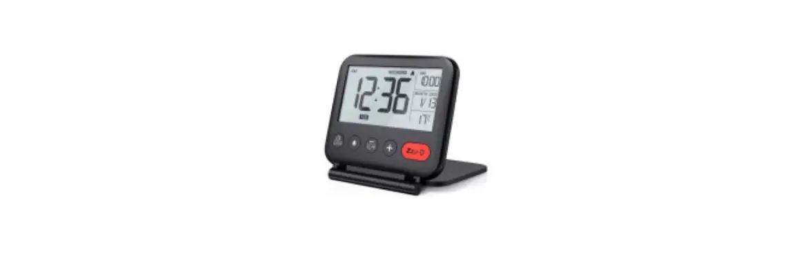 Sbol Wq 140 Solar Powered Alarm Desktop Clock Instruction Manual