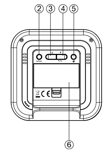 SBOL WQ 140 Solar Powered Alarm Desktop Clock - figure 2