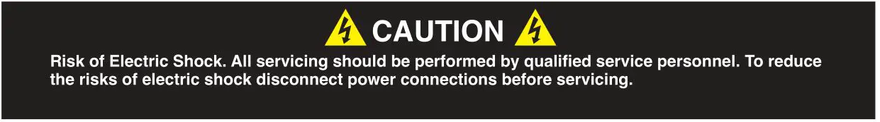 Douglas Lighting Controls Bluetooth Controller BT-PP20-B - caution