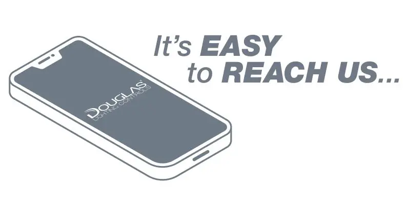 Douglas Lighting Controls Bluetooth Controller BT-PP20-B - it's easy to reach us