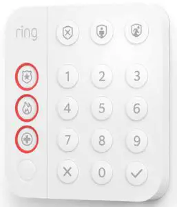 Ring Alarm Keypad-- Keypad