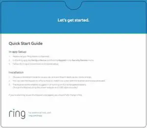 Ring Alarm Keypad User Manual -- Ring Alarm Keypa