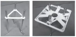 COCO Chile Bollard Flat Top Cone Reflector-plate