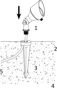 AAL-1031-4-B-BZ - Install Fixture