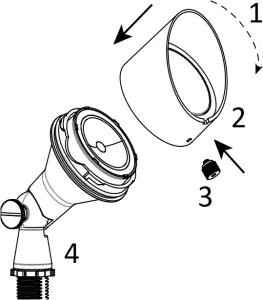 AAL-1031-4-B-BZ - Install Glare Guard