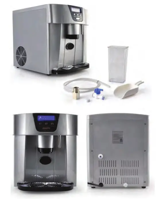 nutrichef Ice Maker & Dispenser - Features