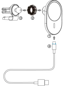 diagram car charger
