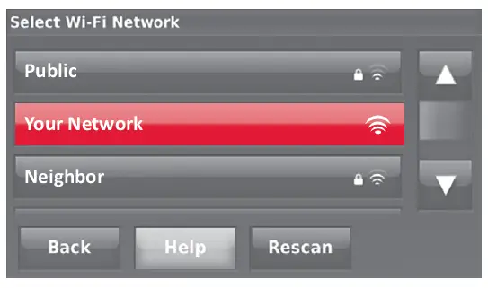 Connect to your Wi-Fi network