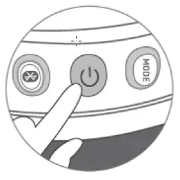 Press and hold the Power button