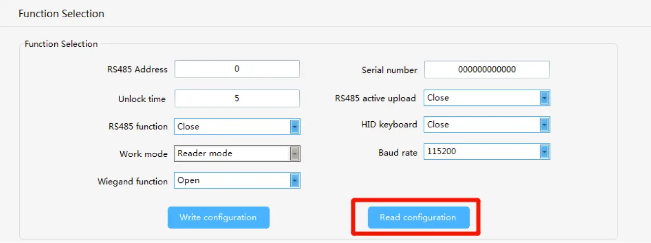 Function Selection 01