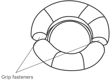 BABYZEE 43063956 Sit Me Deluxe Floor Seat - Step 3