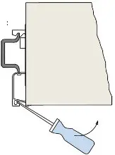 Un-mount the unit from the enclosure