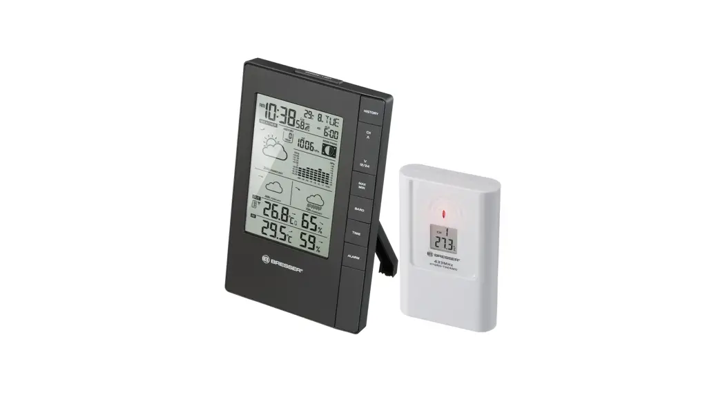 Bresser 7060200 Tendence Fsx Weather Station Instruction Manual