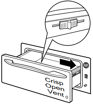 GE Appliances PKW7000 Electric Warming Drawer - Crisp Foods