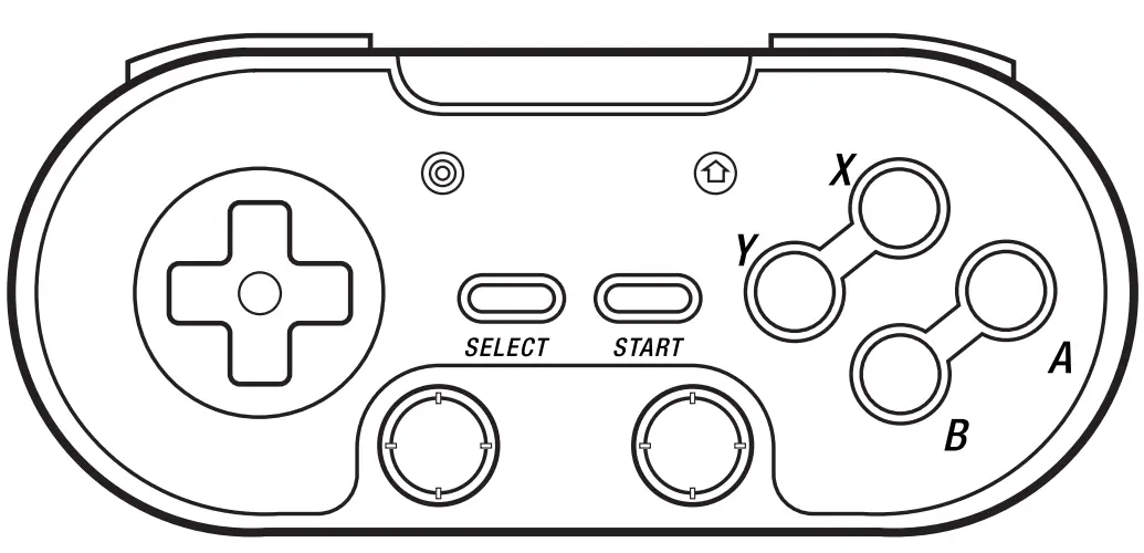 retro bit LEGACY16 24GHz Wireless Controller